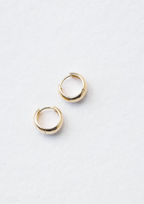 Curved Form Earrings